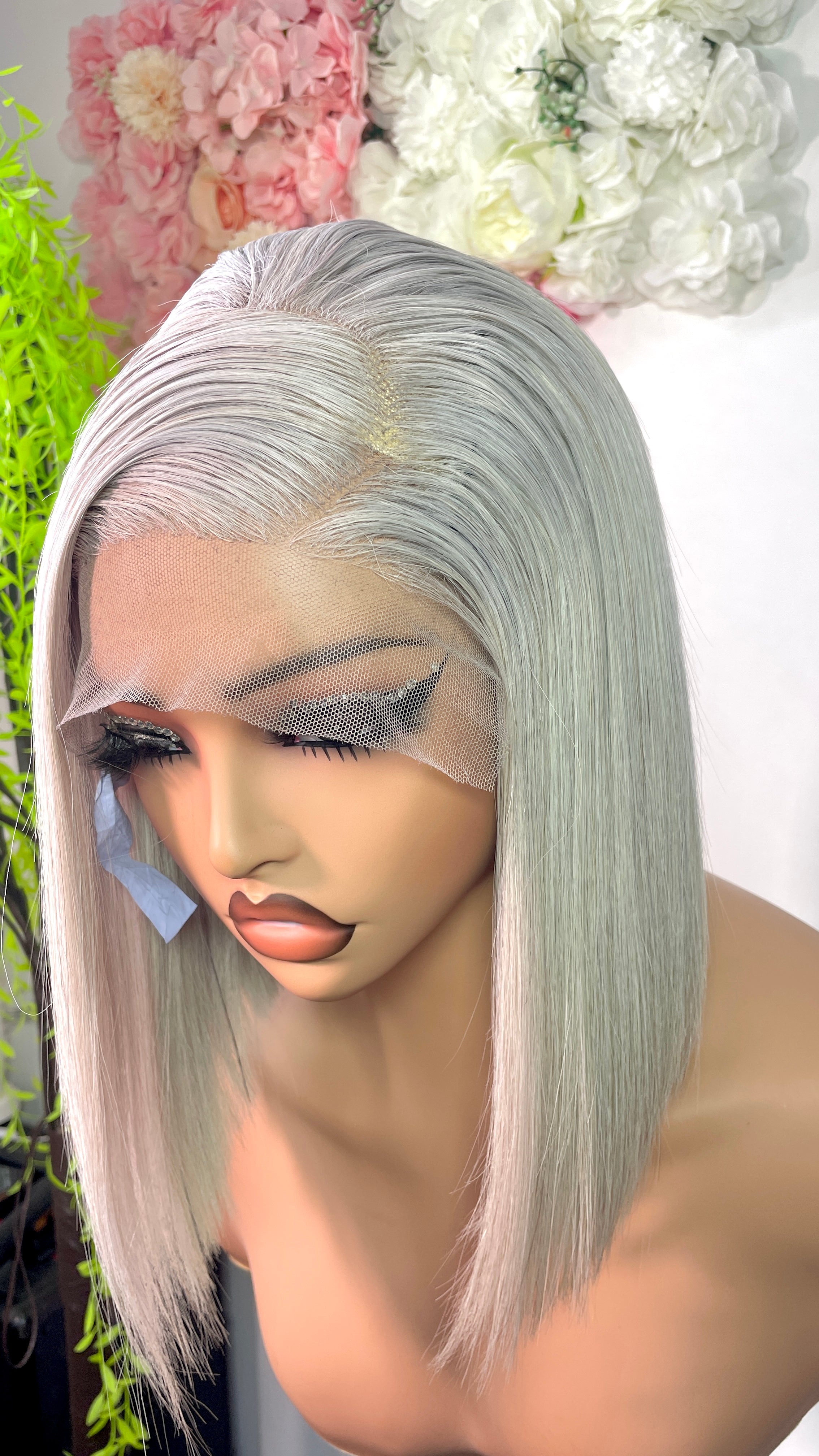 Wig Avee 10 Inches Bone Straight Human Hair