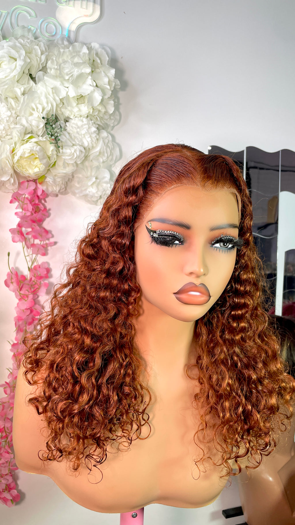 Wig Ashley water Curls 100% human hair