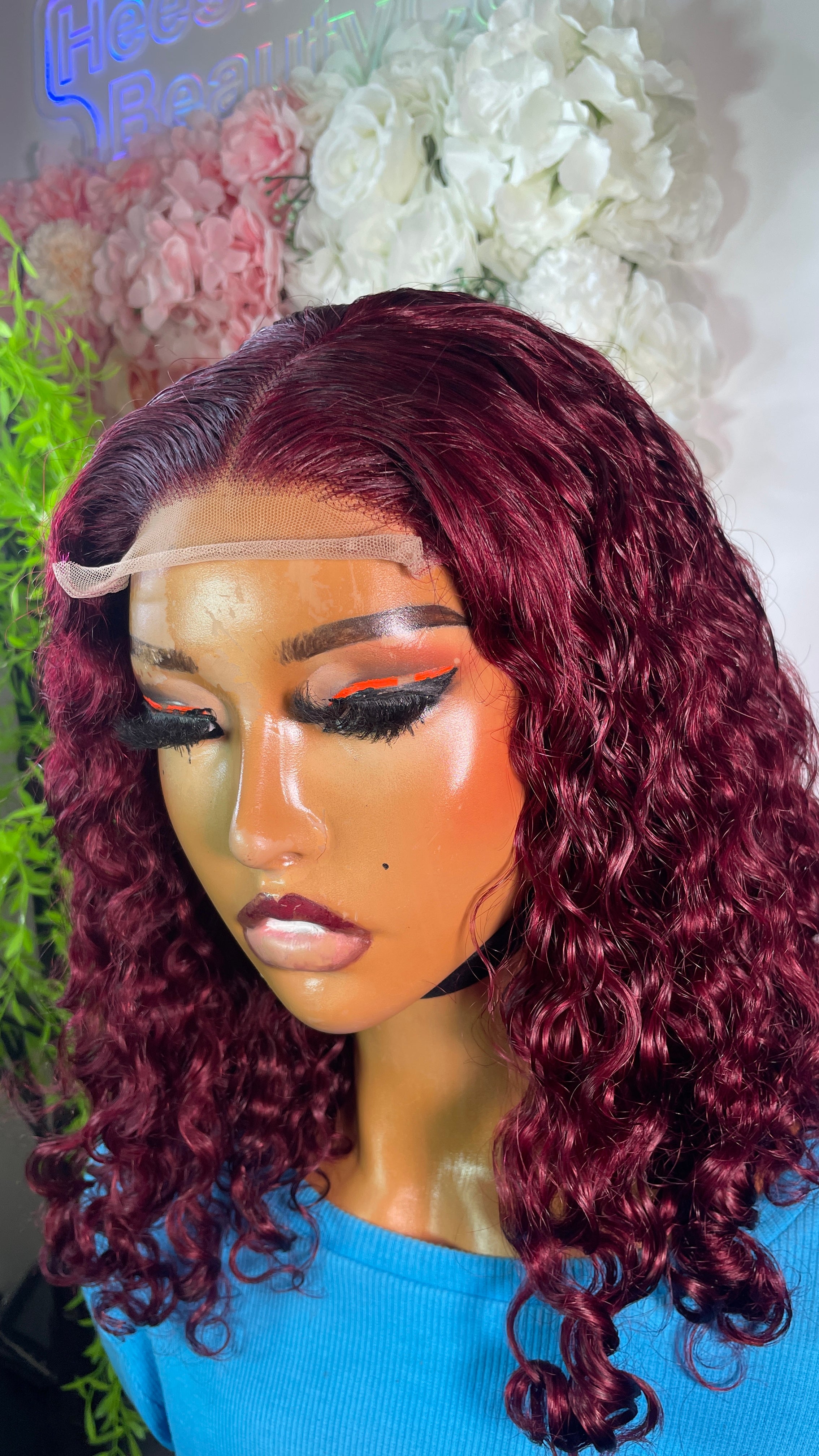 Wig Jadeh 100% human hair pixy curls