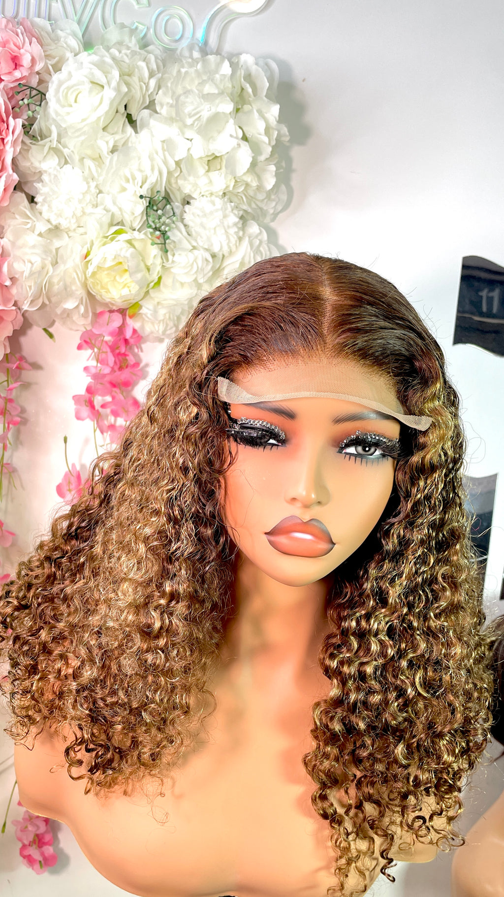 Wig Christiana Pixy curls 100% human hair