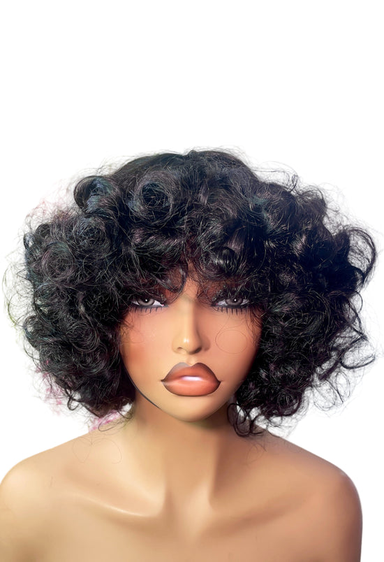 Wig Omoh 100% human hair full bounce