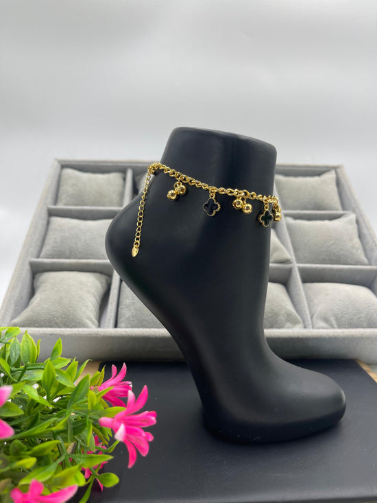 Non tarnish light weight anklet