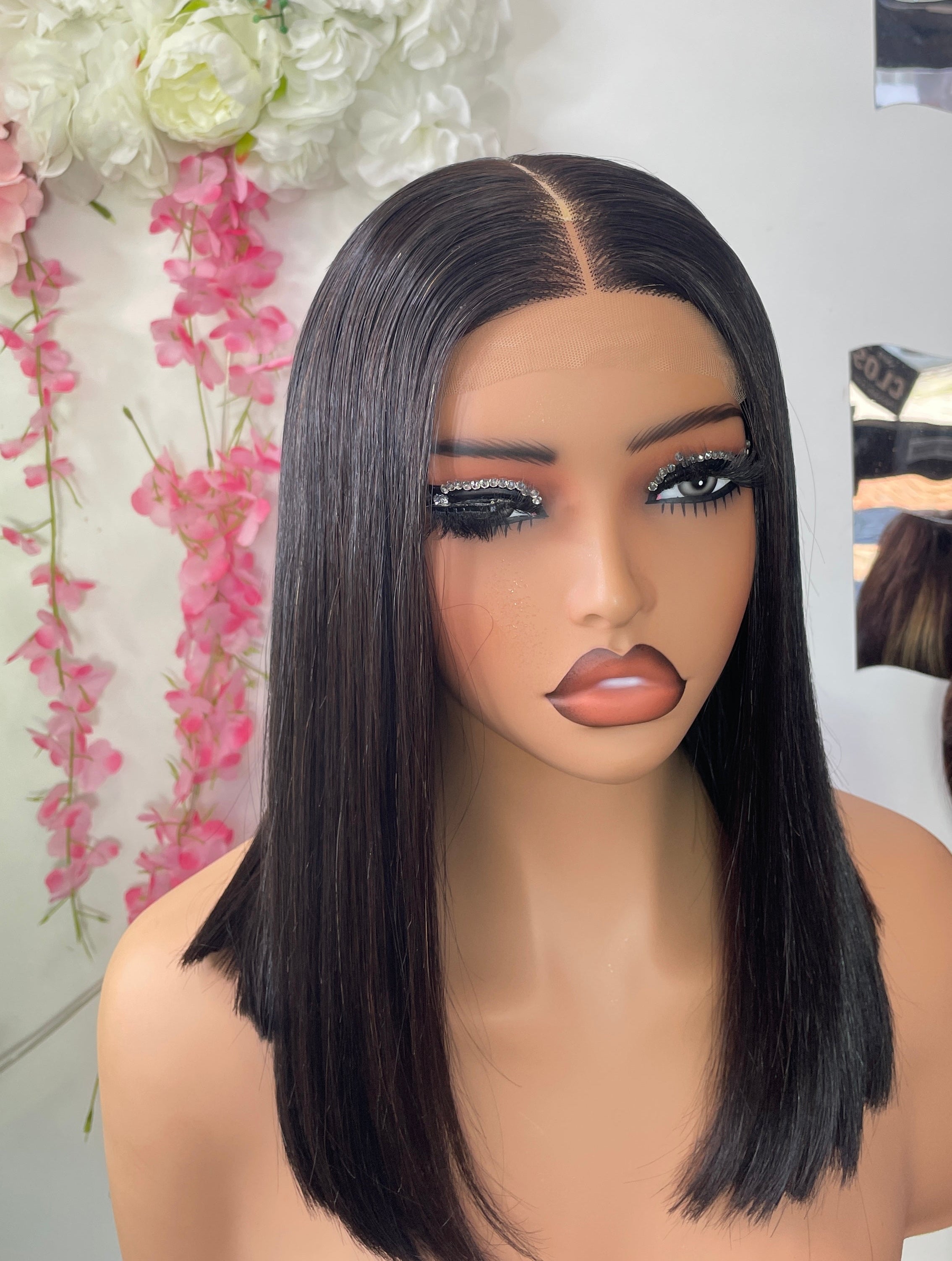 Wig Emily Single donor Bone straight