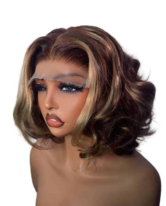 Wig Yamaha 100% human hair bounce