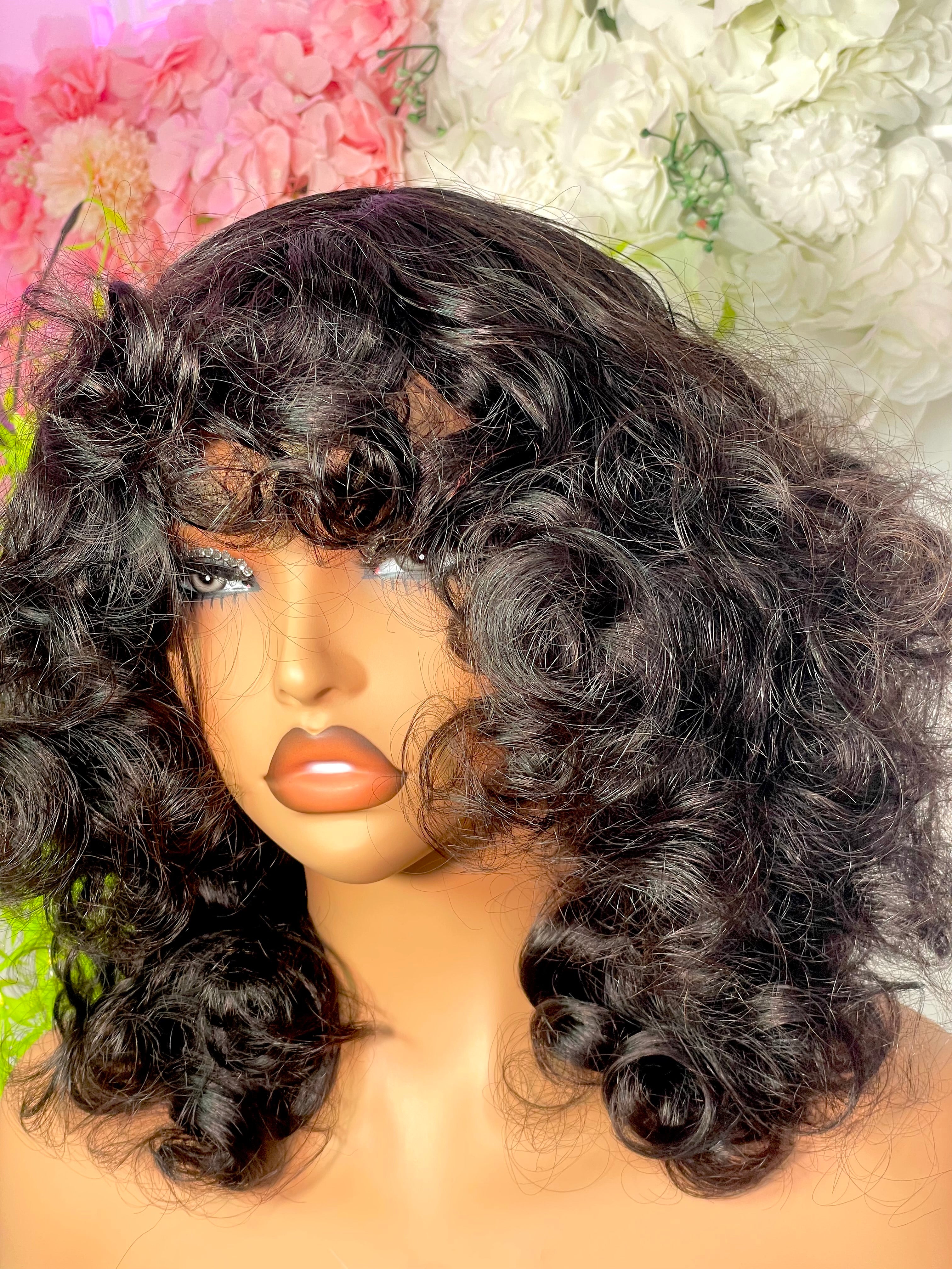 Wig Teefah bold bouncy curls