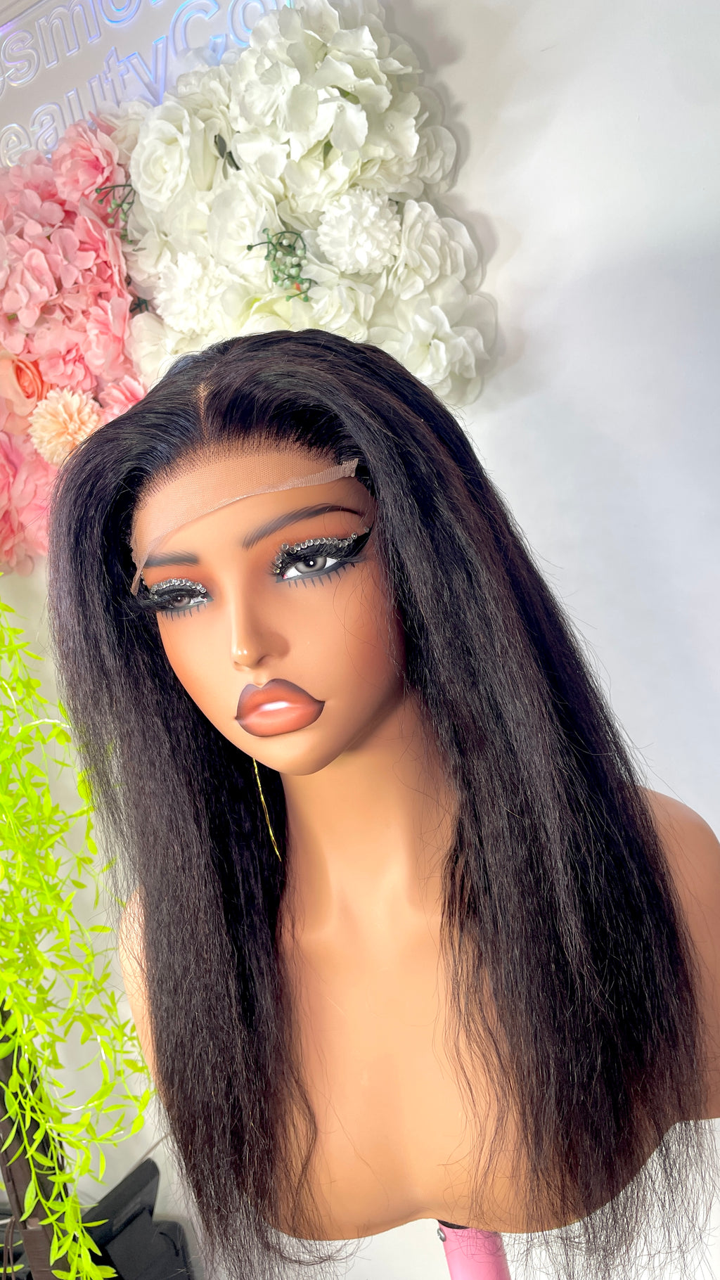 Wig Anikky 100%Human Hair Yaki