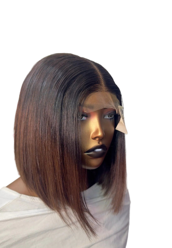 Wig Terresa single Donor Bone straight