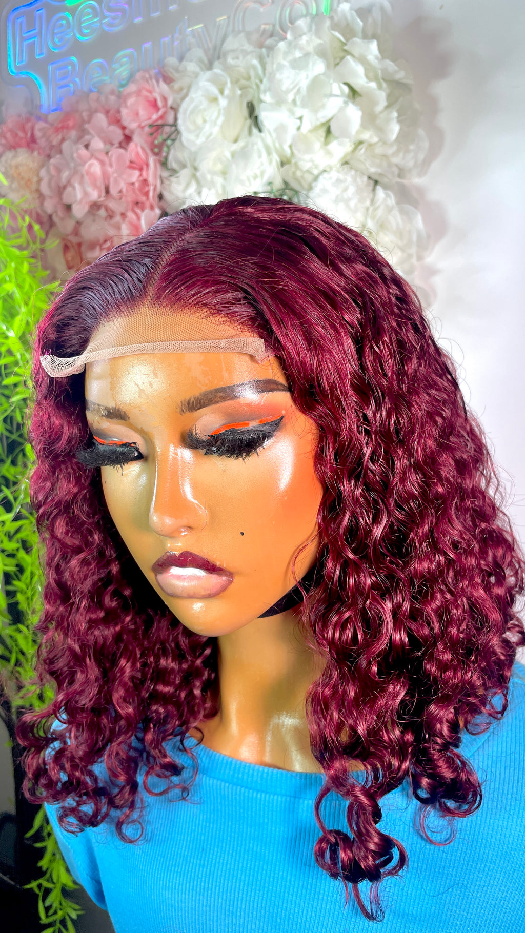Wig Jadeh 100% human hair pixy curls