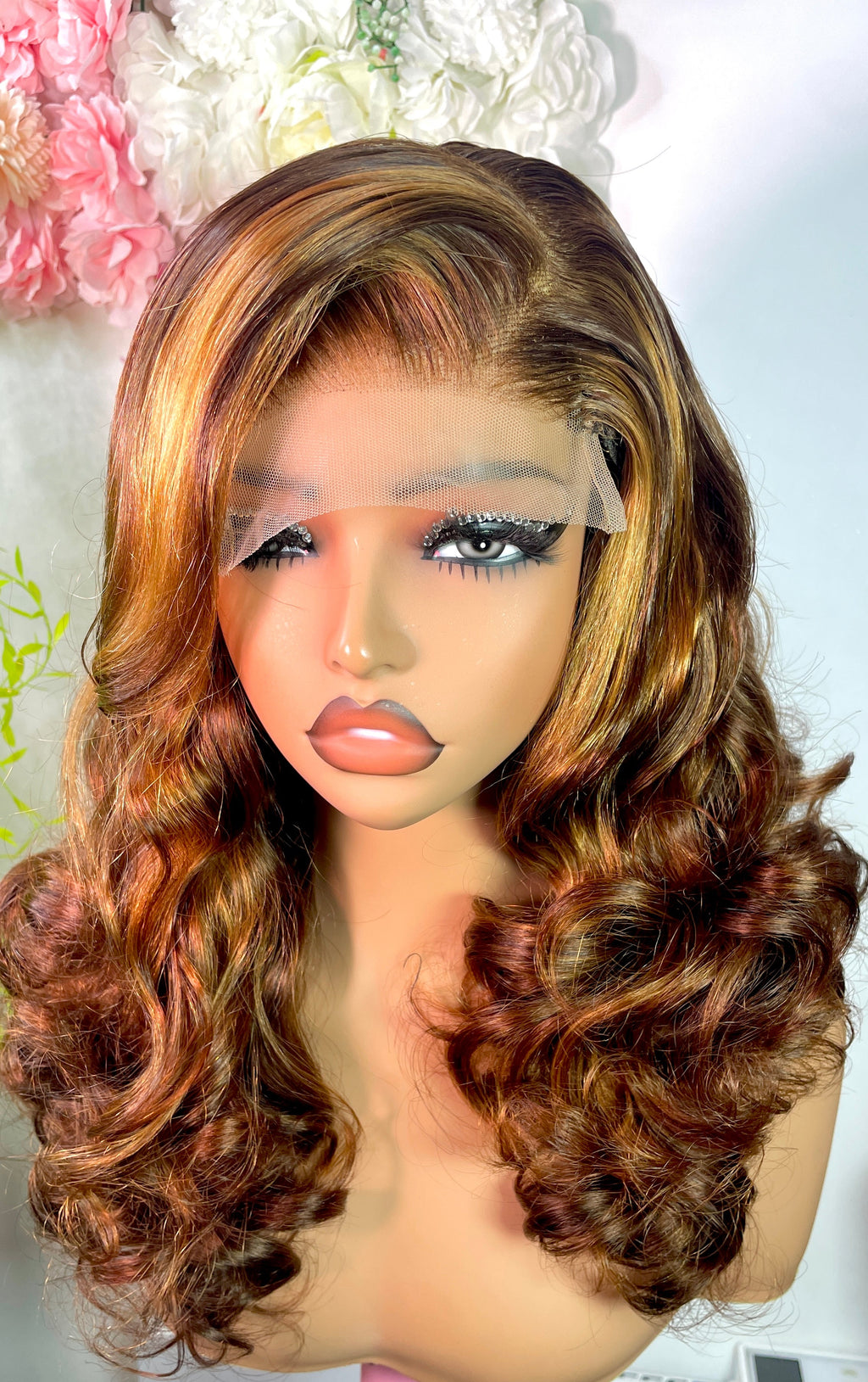 Wig Nckkie 100% premium hair bouncy