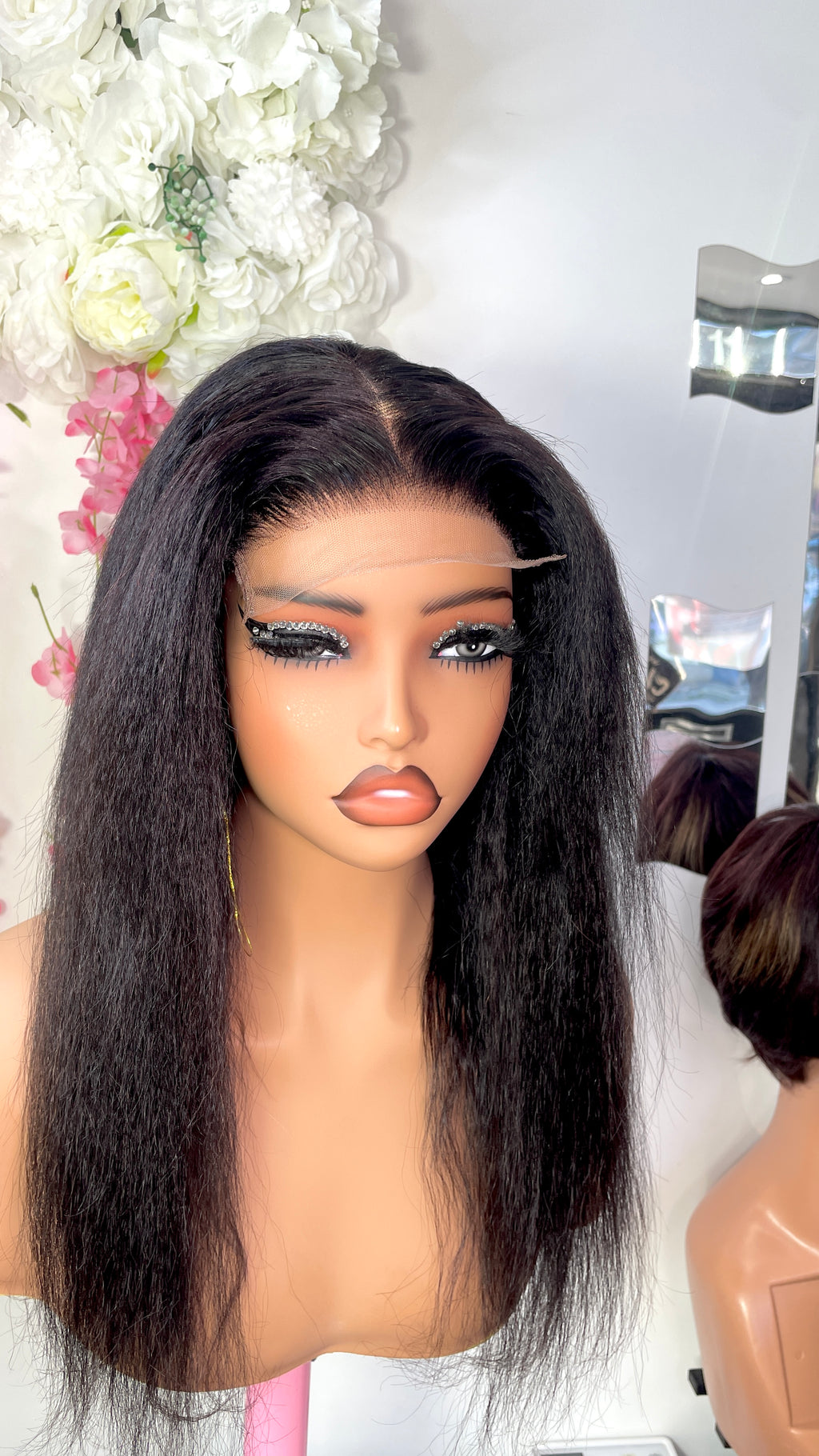 Wig Anikky 100%Human Hair Yaki