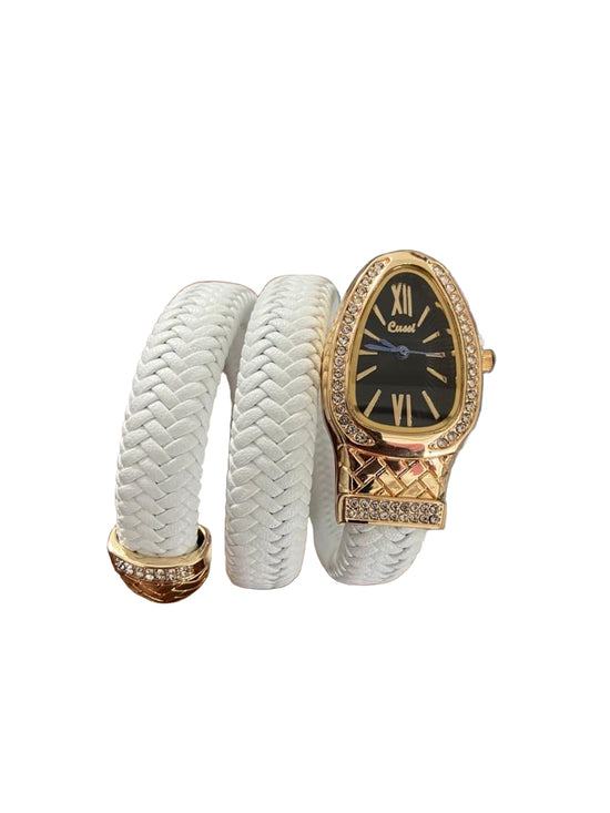 Luxury and fashion wrap wrist watch