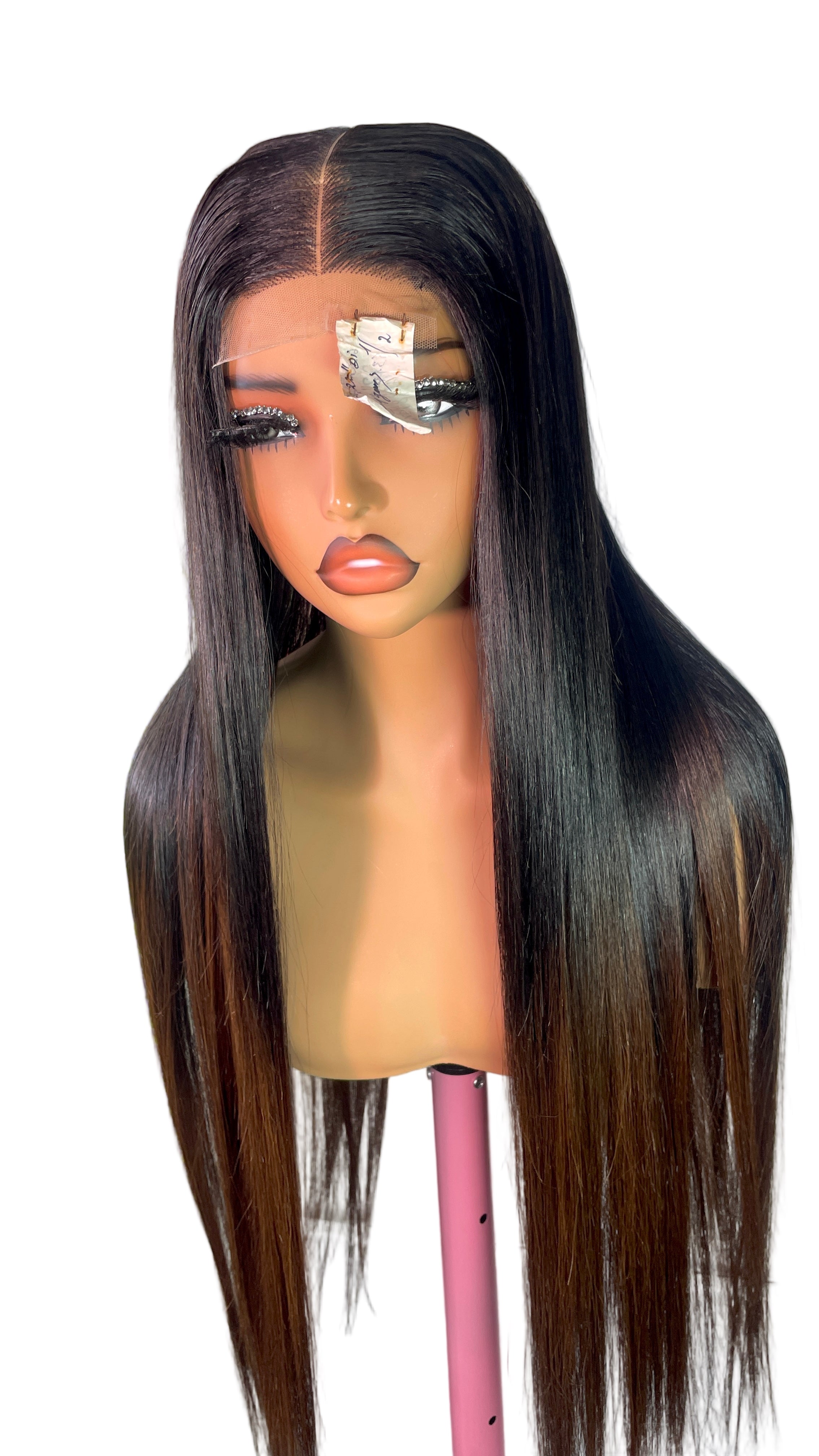 Wig Teefah 26 inches single donor Vietnamese bone straight