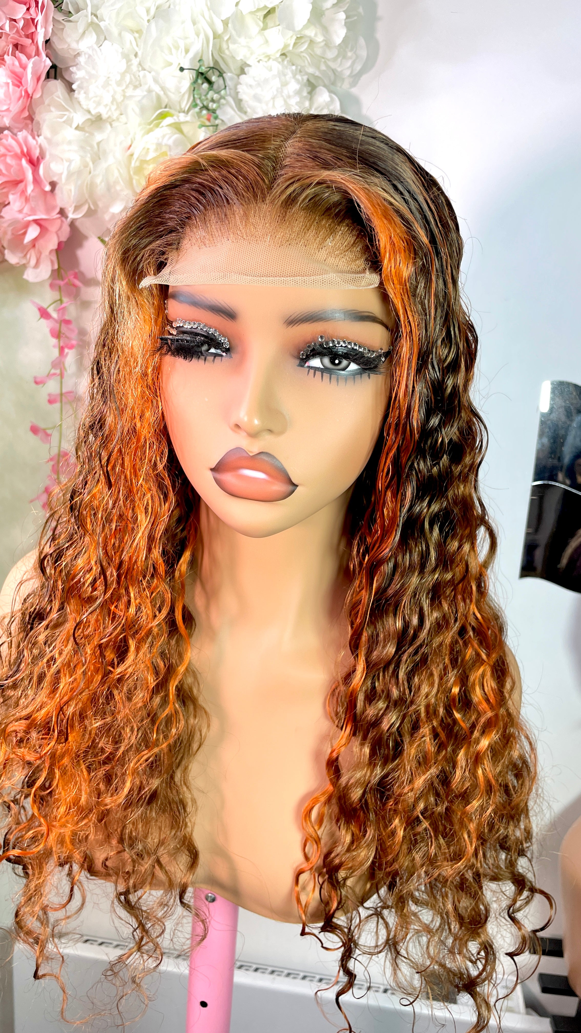 Wig Yetty Deep wave 100% human hair