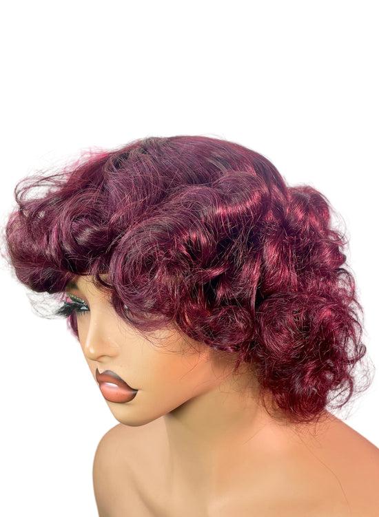 Wig Aishatuh mini Afro Bounce