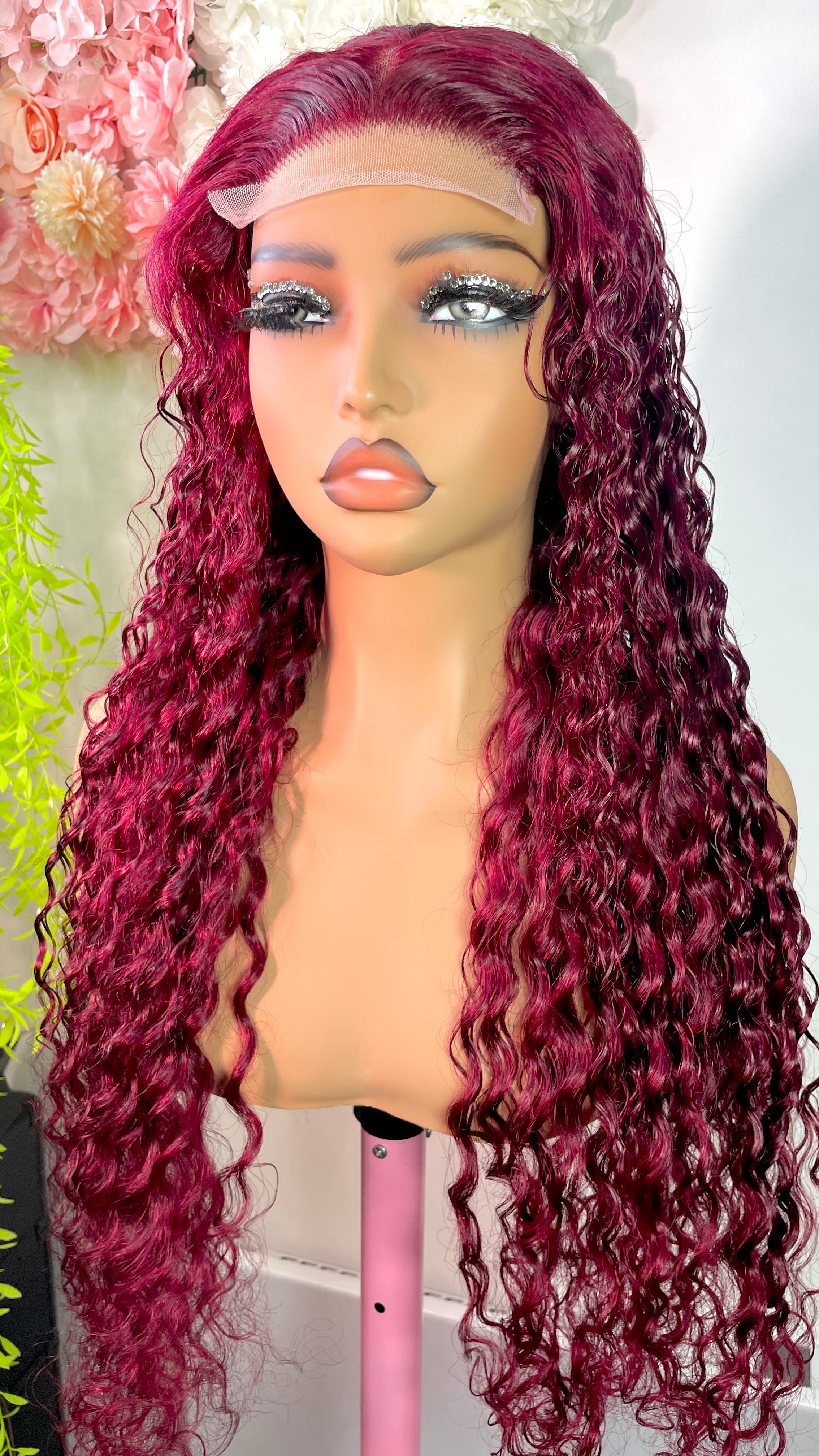 Wig Justina Deep wave 100% human hair