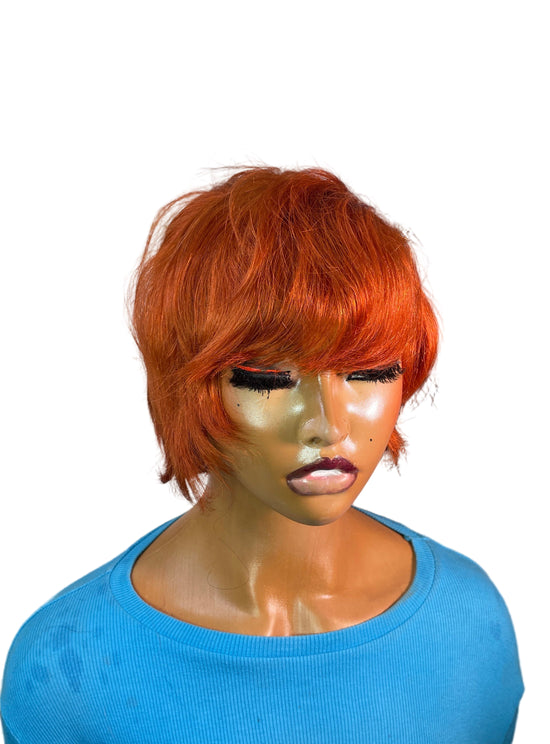 Tiara 100% human hair skull cap wig