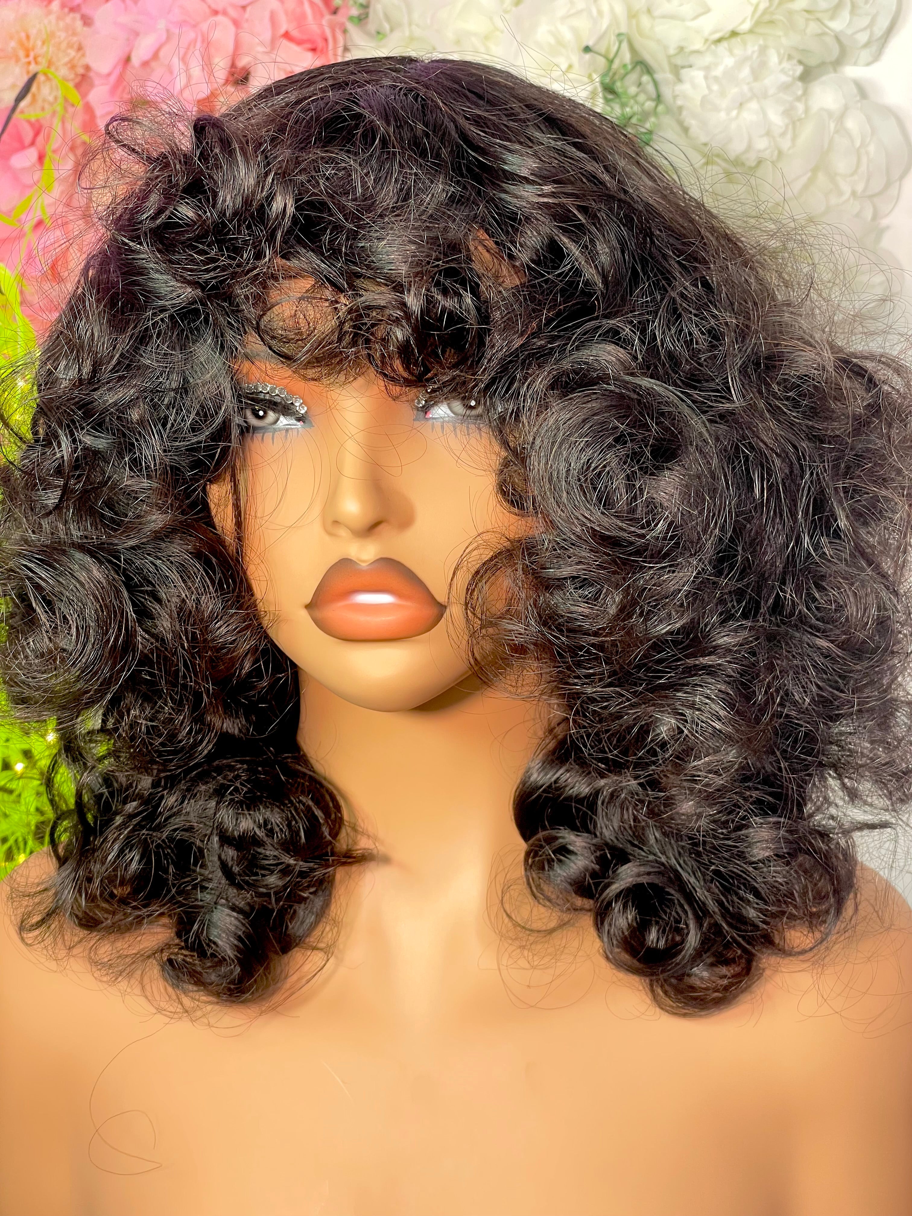 Wig Teefah bold bouncy curls