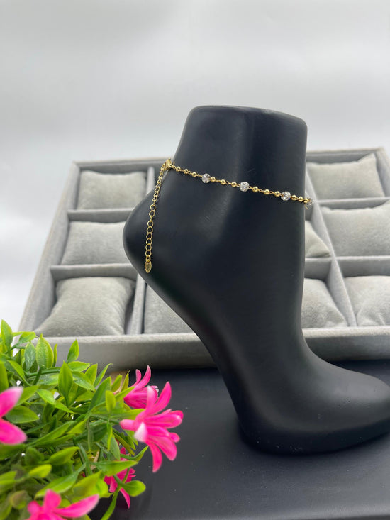 Non tarnish fashion anklet