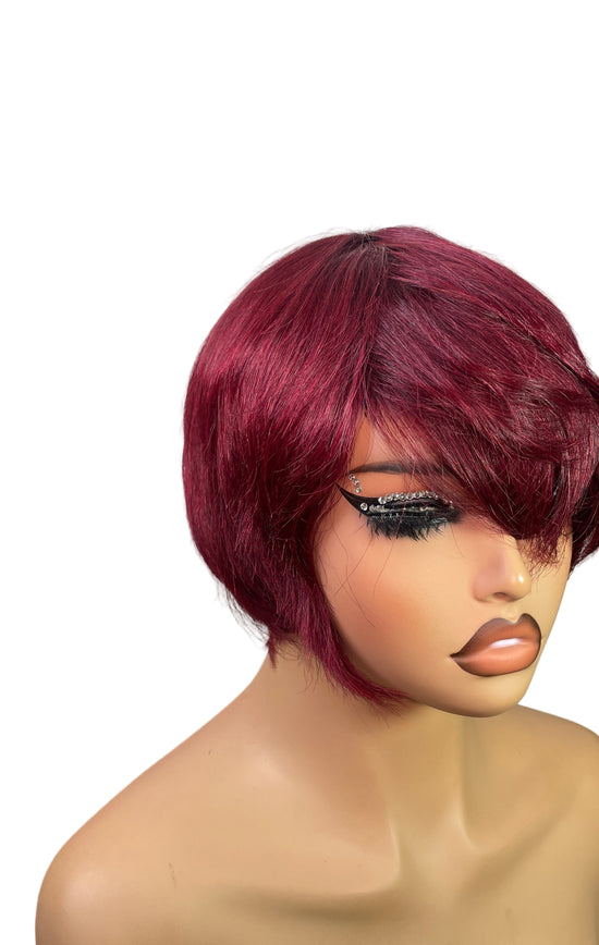 Three 100% human hair skull caps wig combo