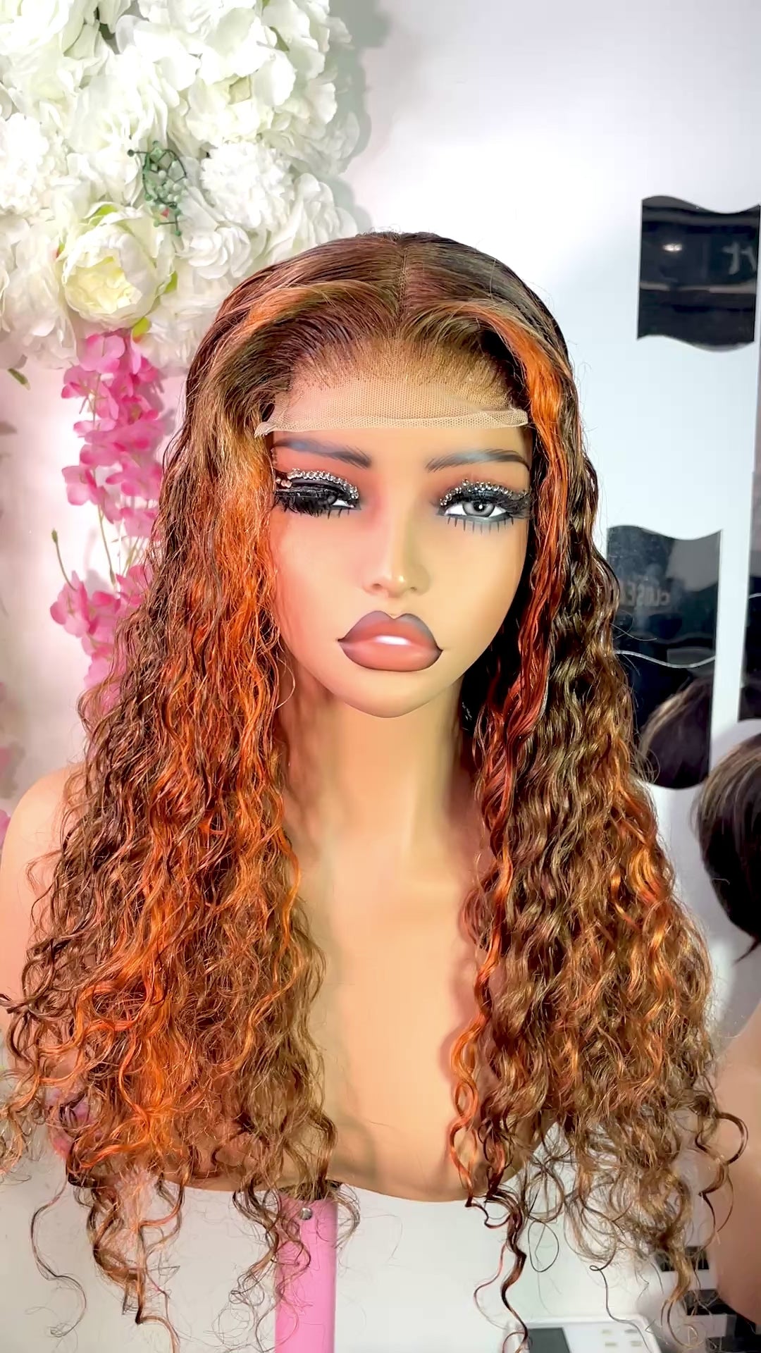 Wig Yetty Deep wave 100% human hair