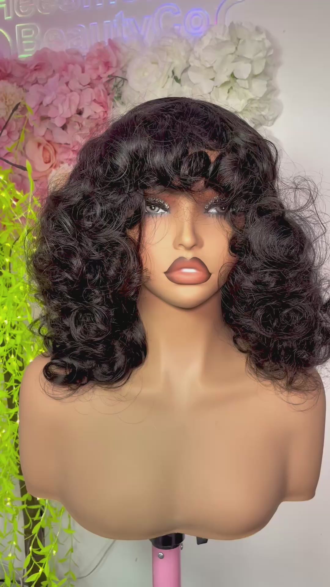 Wig Teefah bold bouncy curls