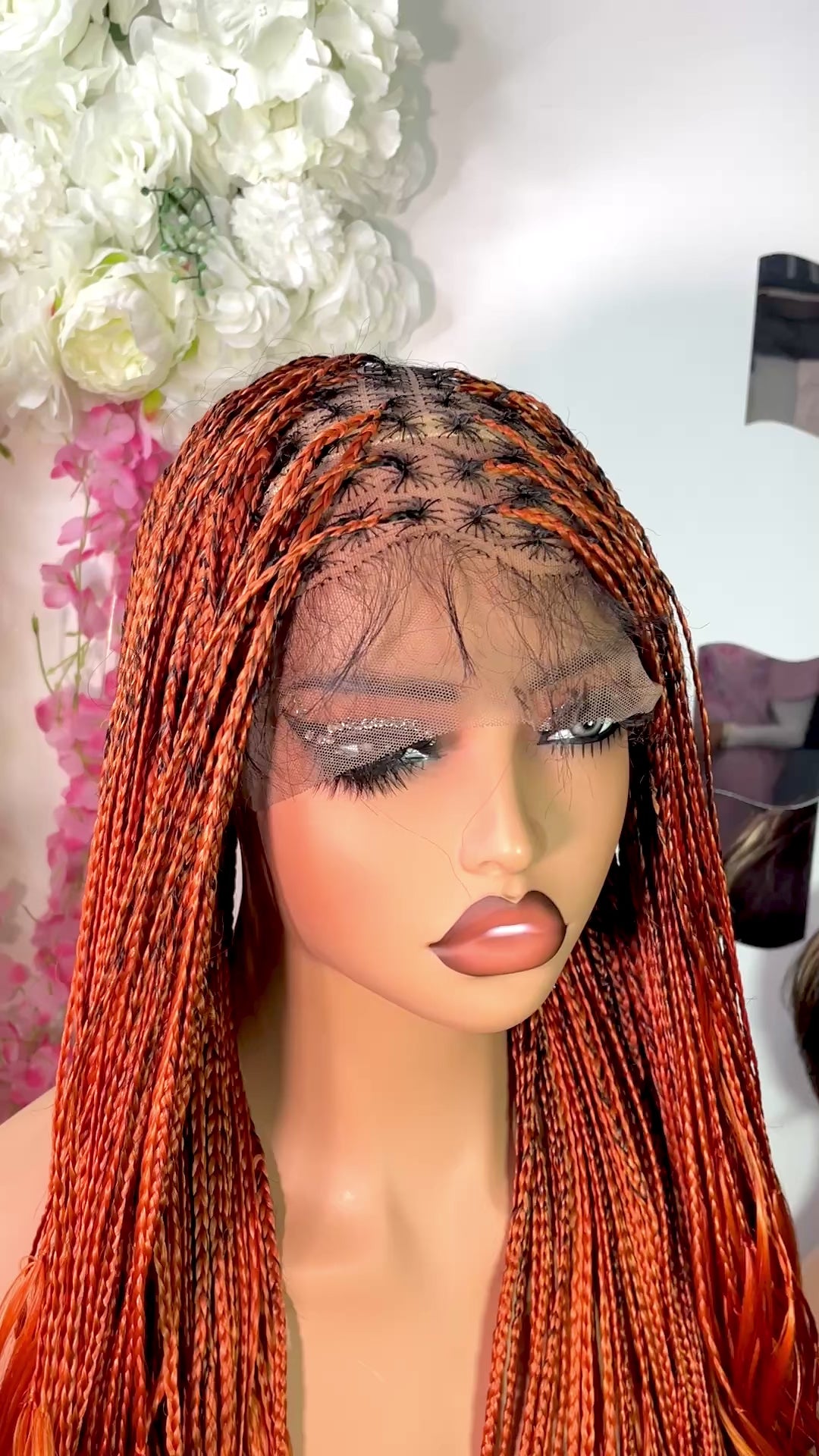 Gluess ready to wear French curls braided wig