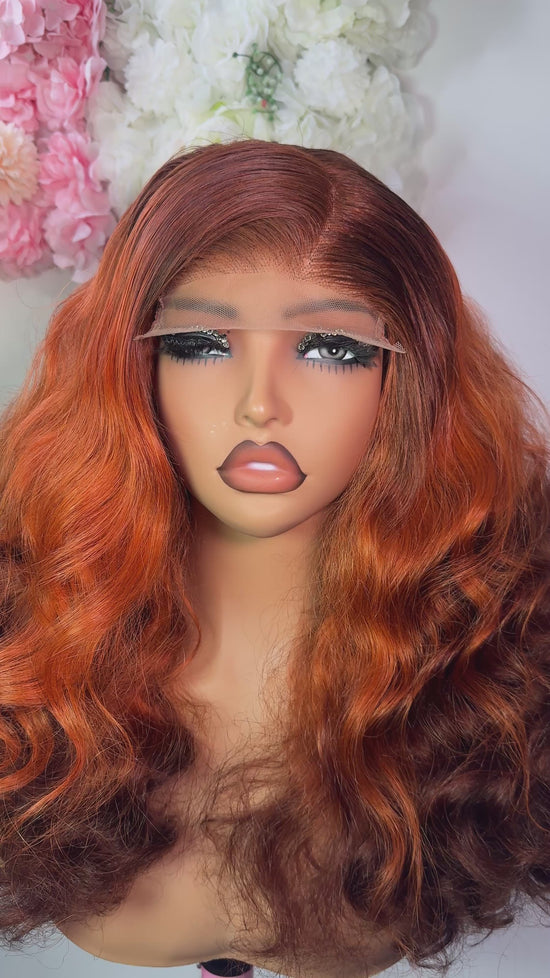 Wig Queeneth 100% human hair bounce