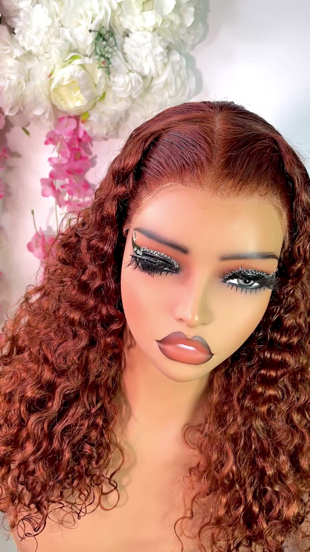 Wig Ashley water Curls 100% human hair