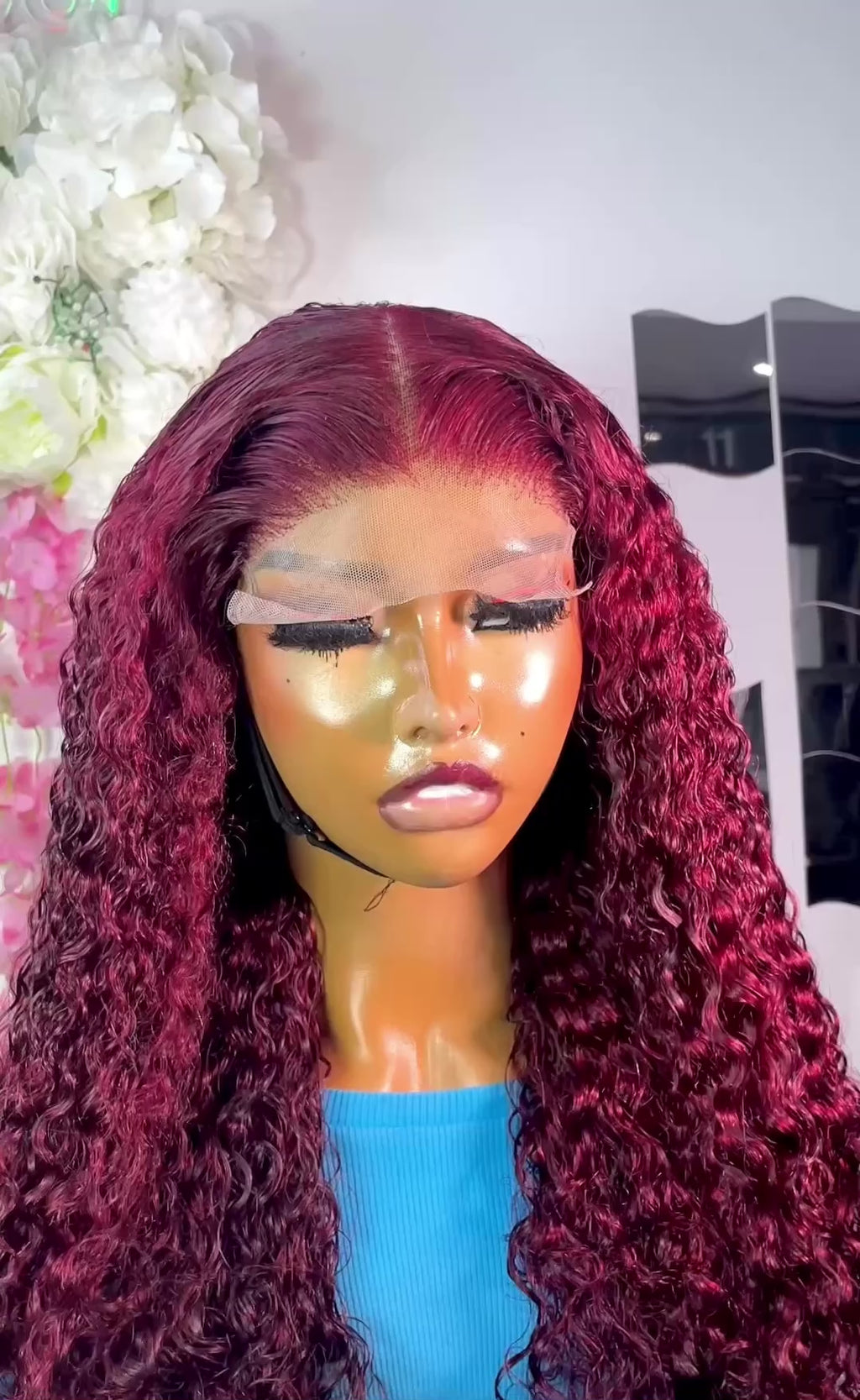 Wig Tina Burmese curls