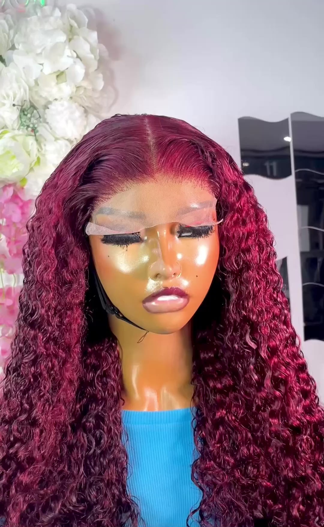 Wig Tina Burmese curls