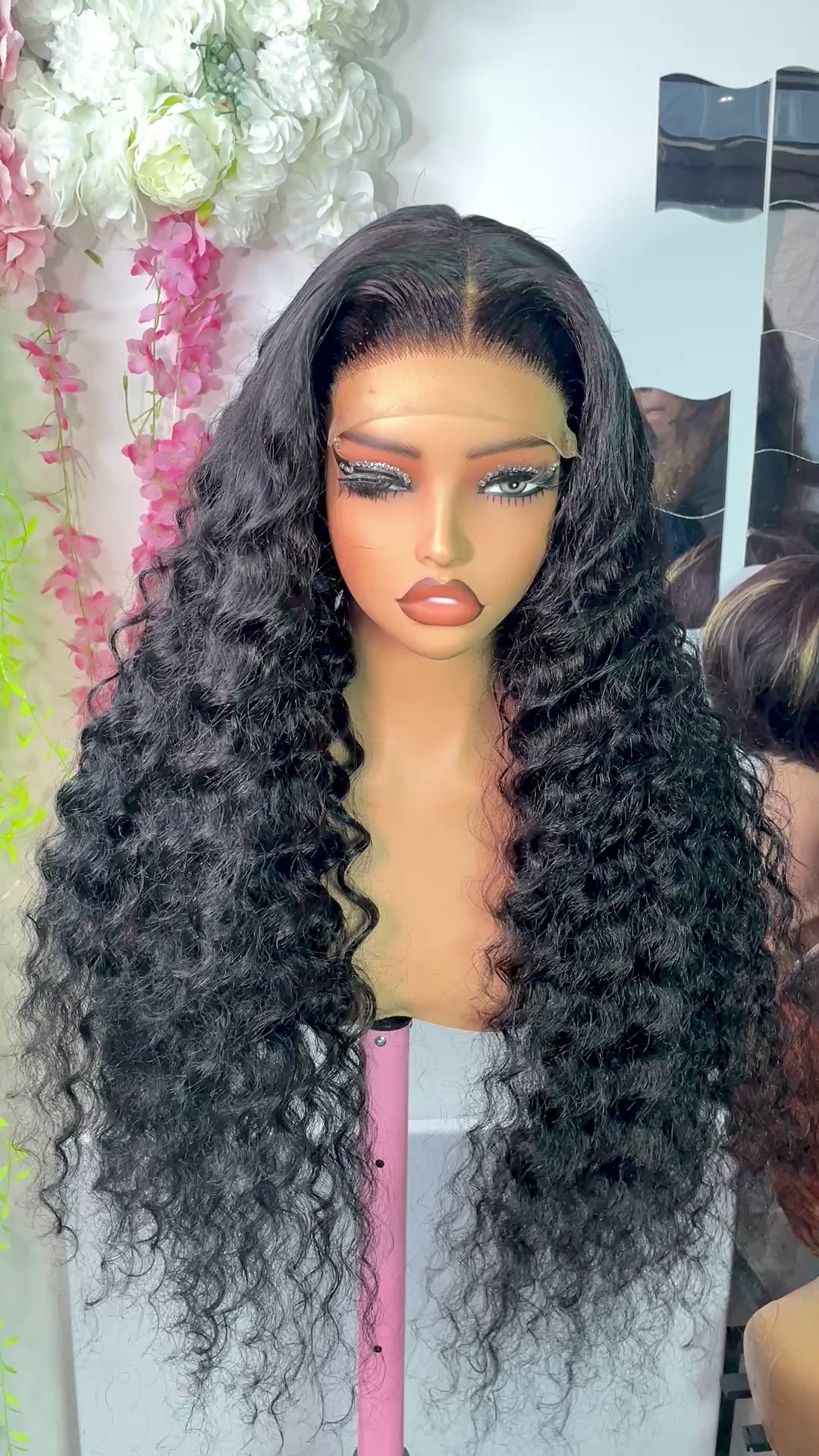 Wig Queen Deep Wave 100% hair