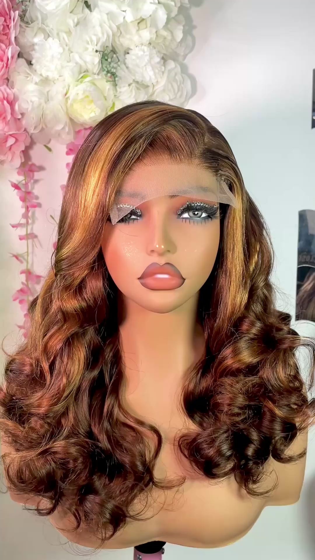 Wig Nckkie 100% premium hair bouncy