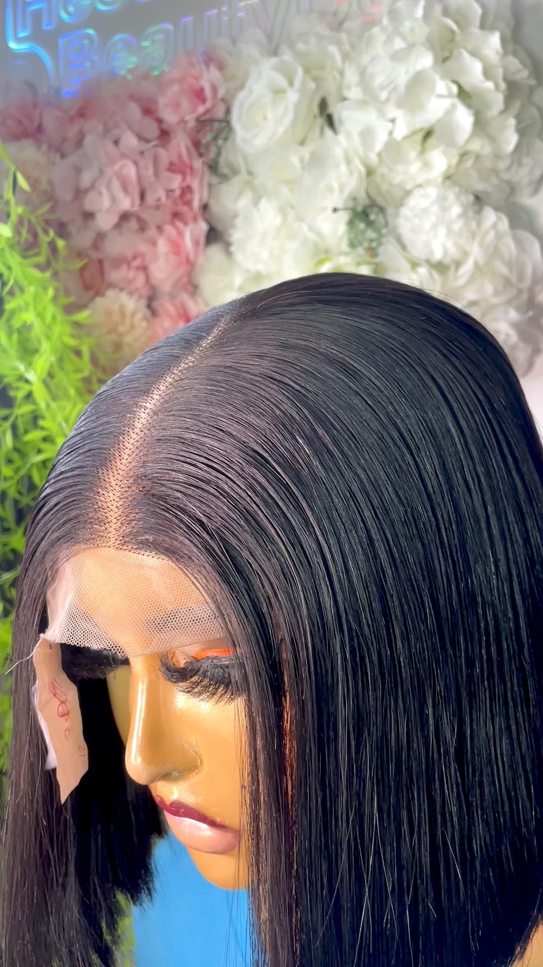 Wig Wendy  veitnamese donor Bone straight