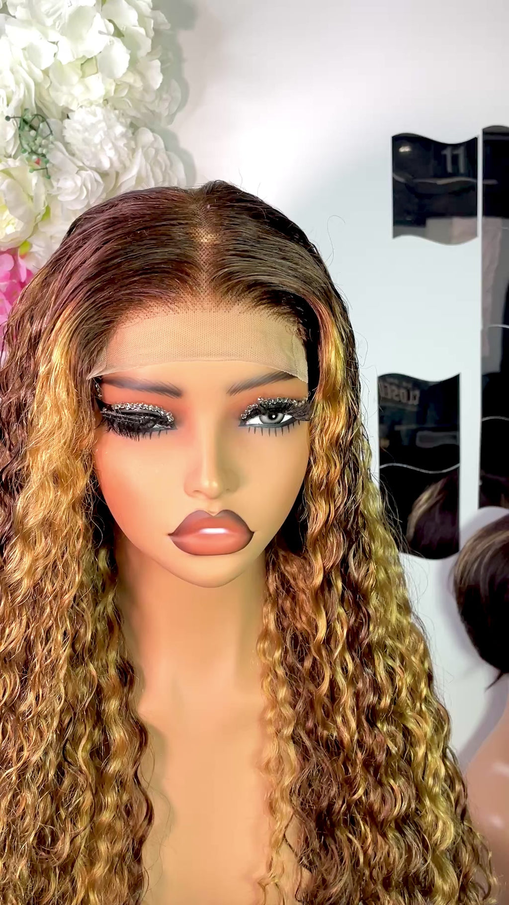 Wig Michelle Deep wave 100% human hair