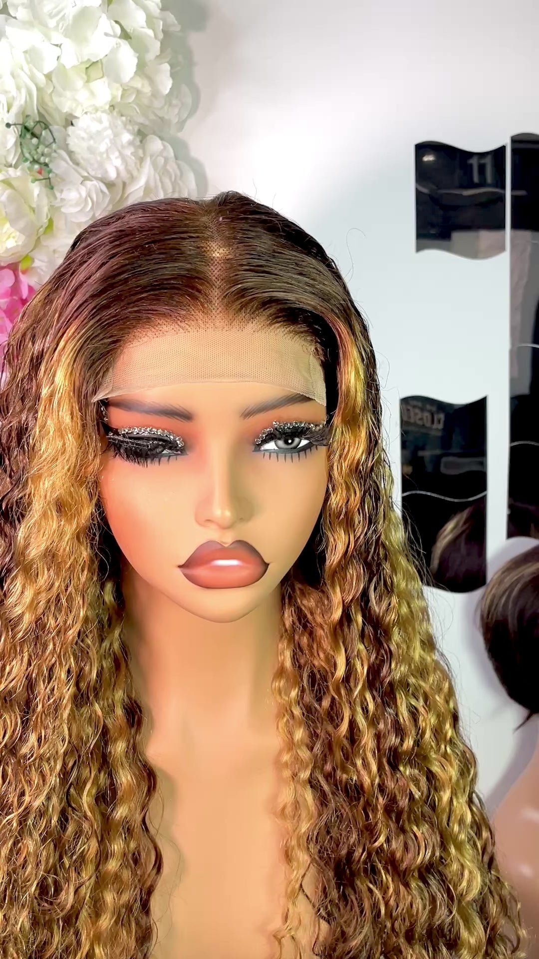 Wig Michelle Deep wave 100% human hair