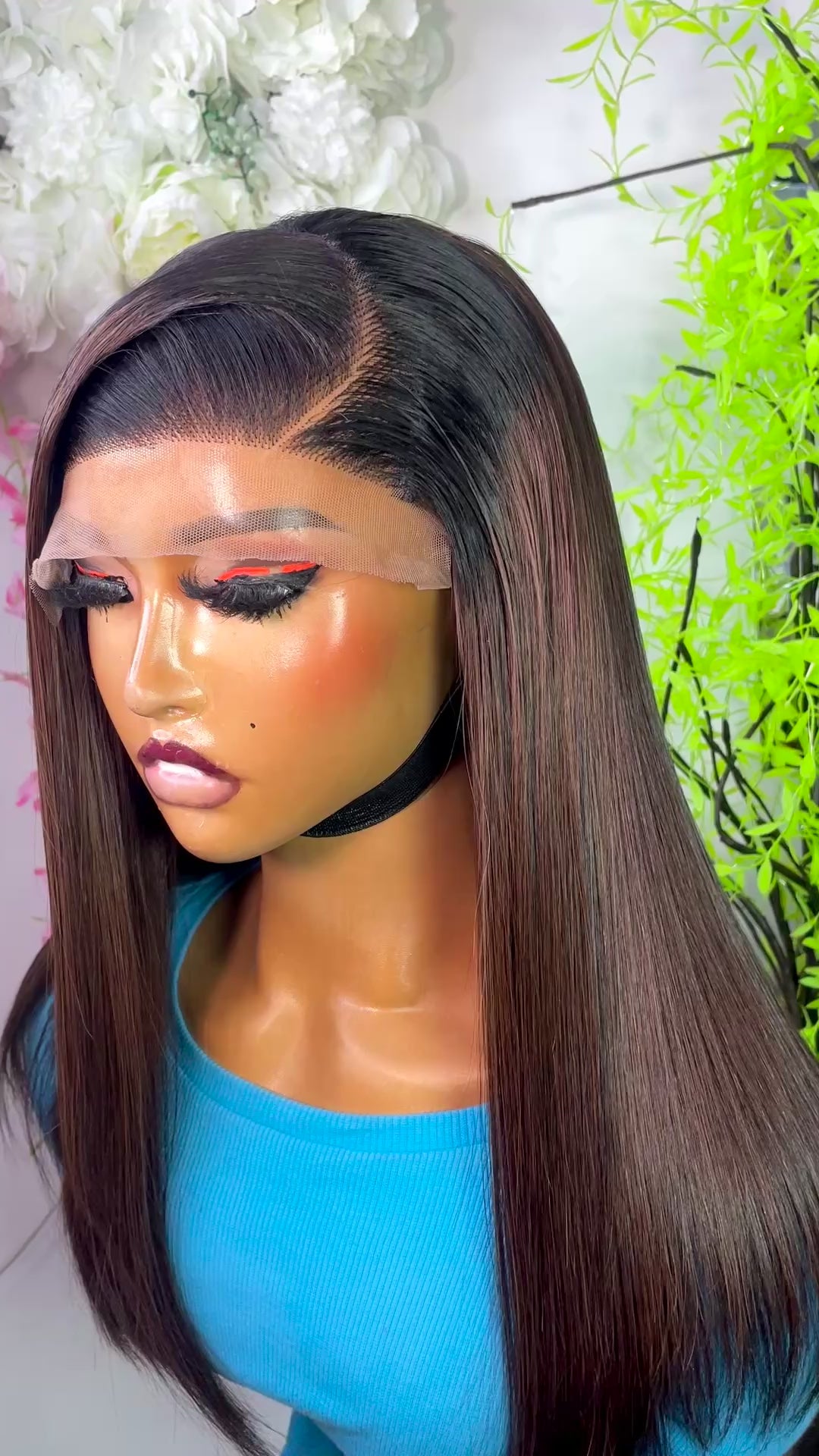 Wig Cynthia Donor Veitnamese Bone straight 100 percent Human hair