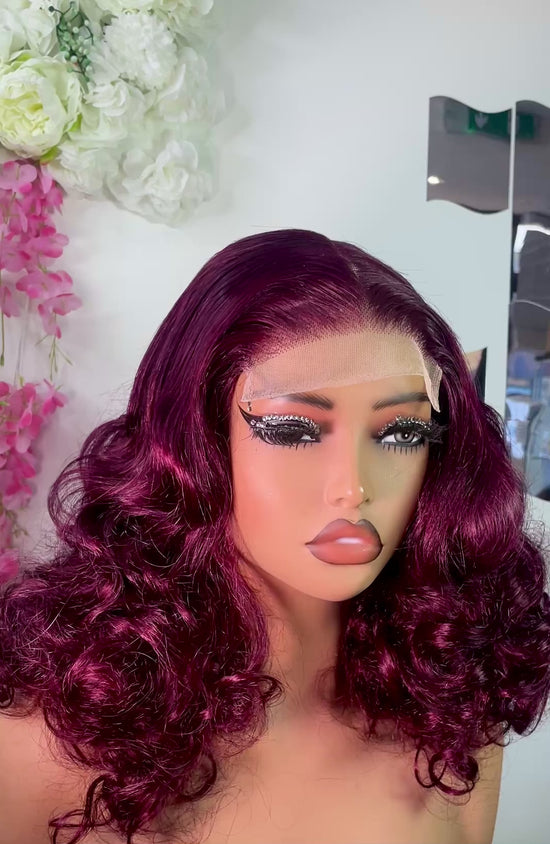 Wig Dhoyean 100% human hair bounce
