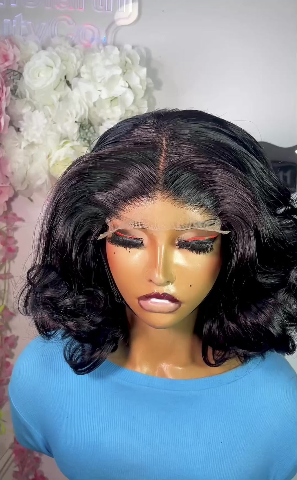 Wig Audrey customised bounce wig