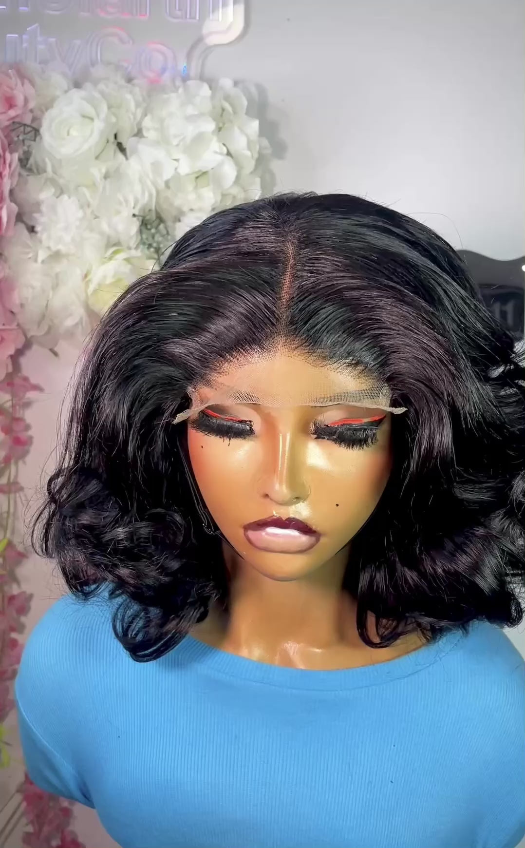 Wig Audrey customised bounce wig