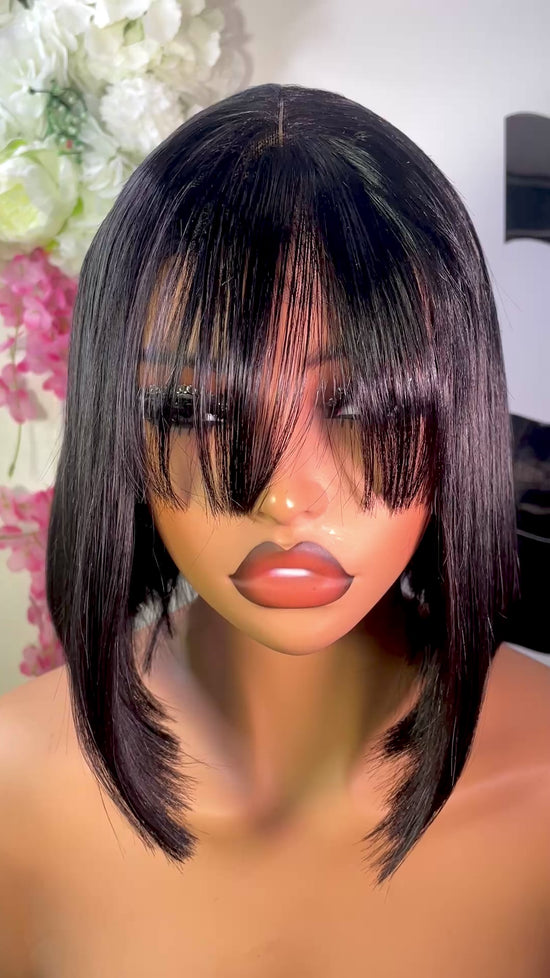 Wig Lovey 100% human veitnamese bob wig