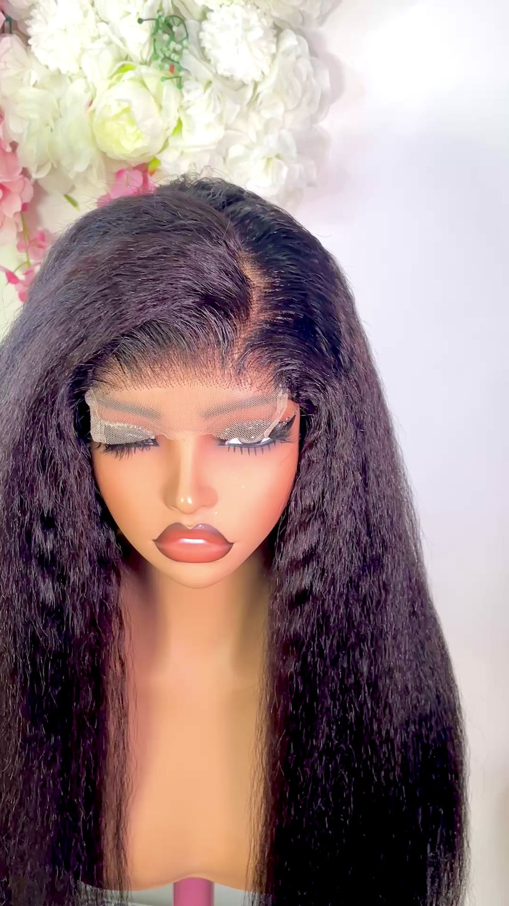 Wig Isatou 100% yaki hair