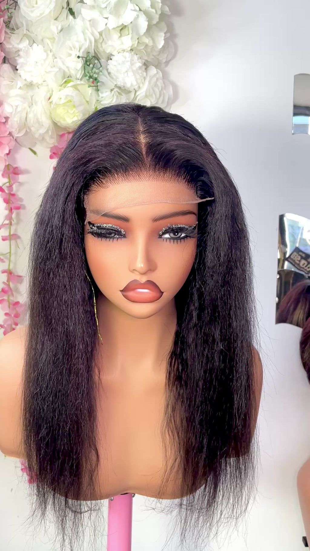 Wig Anikky 100%Human Hair Yaki