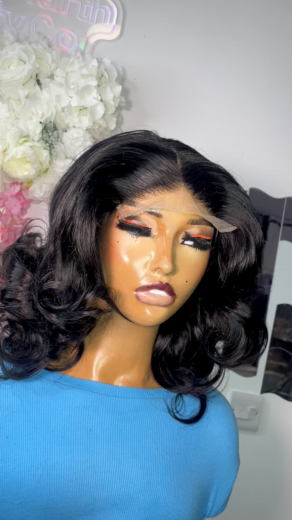 Wig Audrey customised bounce wig