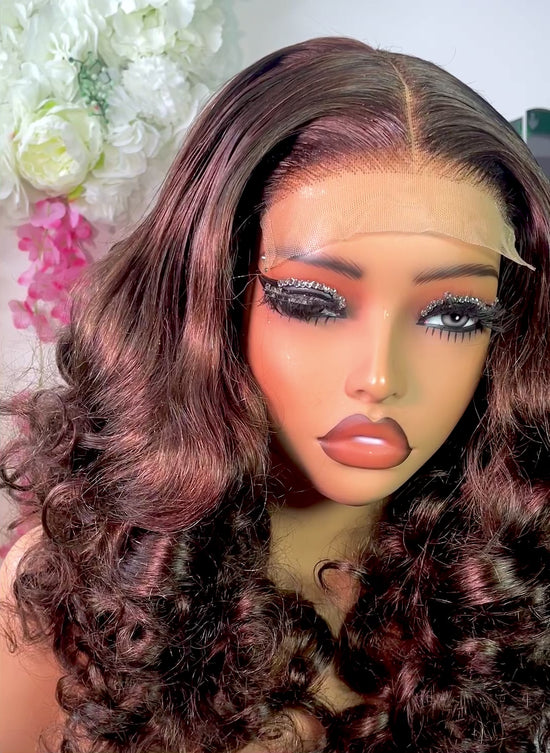 Wig Jeneh 100% Human Hair bounce wig