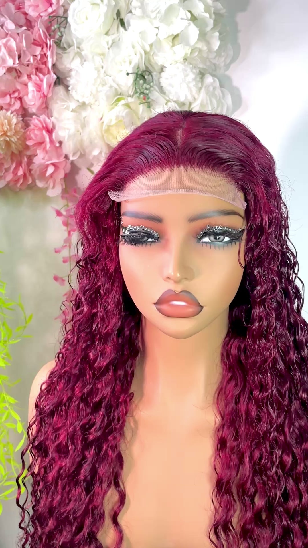 Wig Justina Deep wave 100% human hair