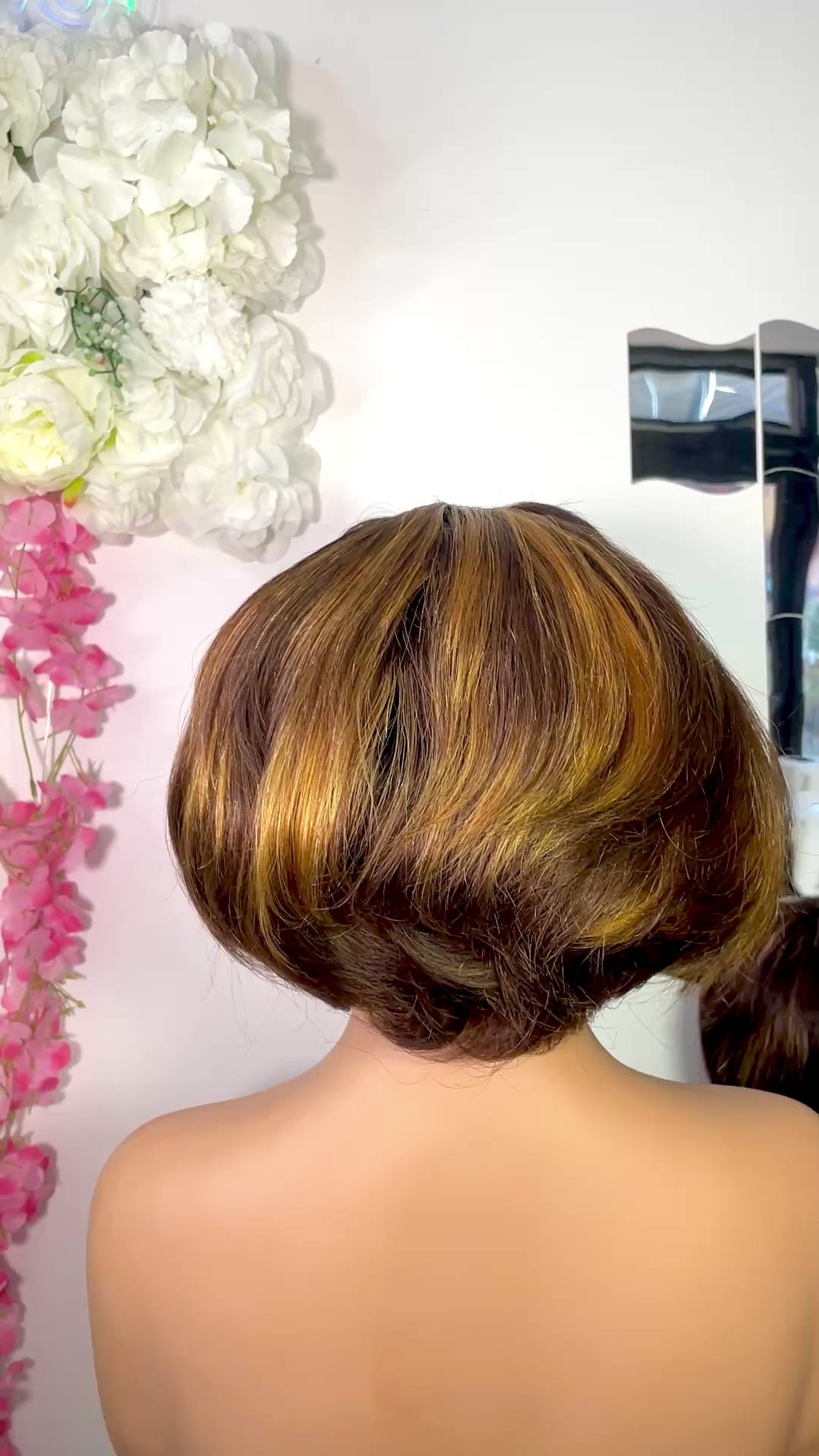 Wig Depax Short 100% human hair Bob Wig