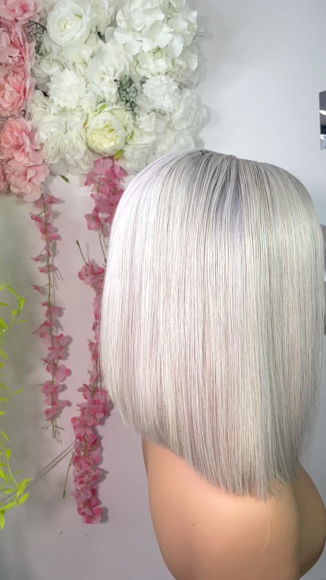 Wig Avee 10 Inches Bone Straight Human Hair