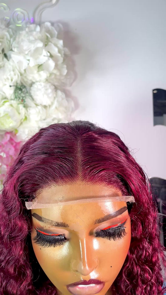 Wig Jadeh 100% human hair pixy curls