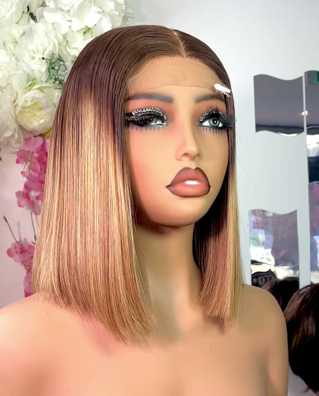 Wig Lovett Single Donor Bone straight