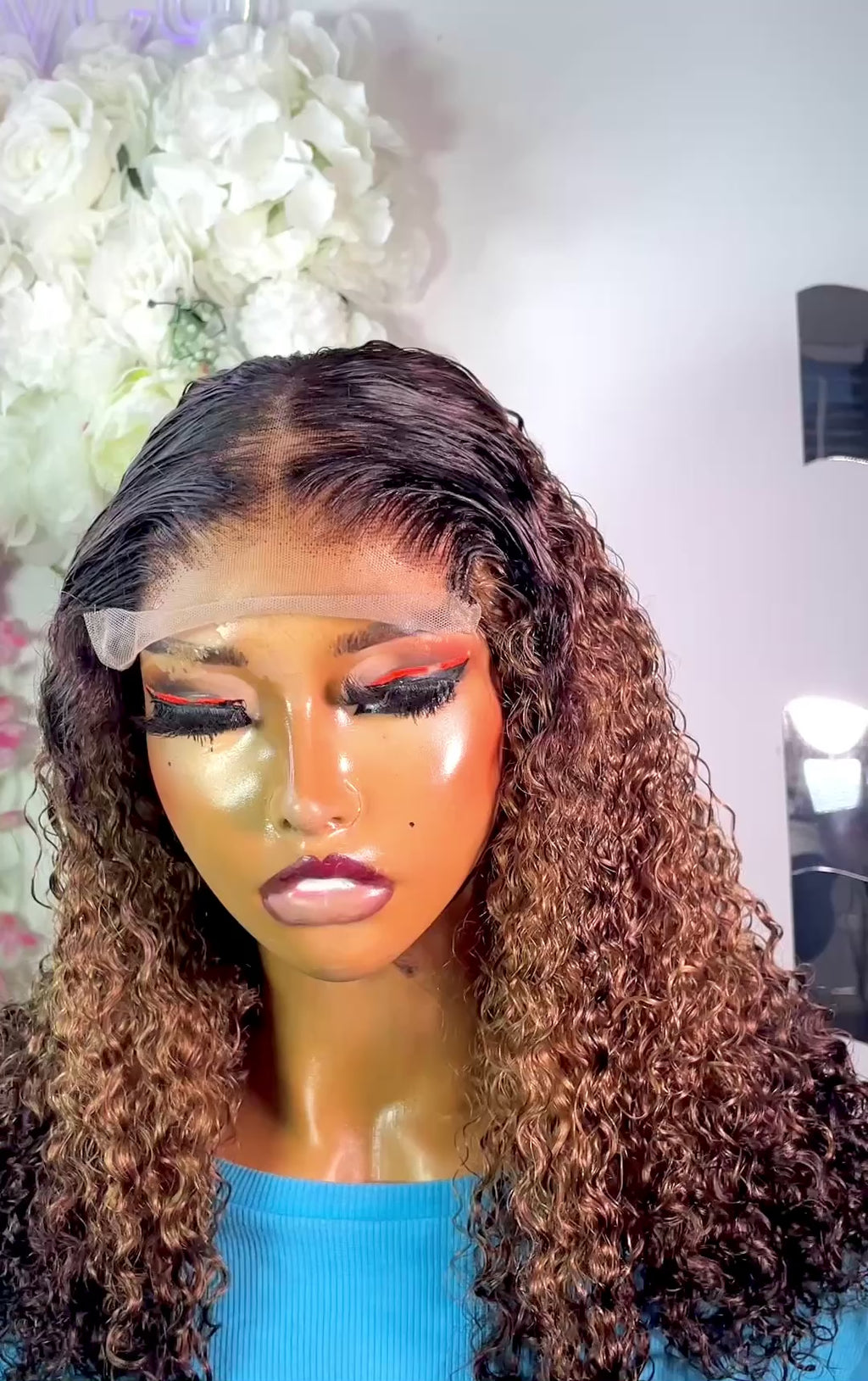 Wig Juliana loose pixy curls